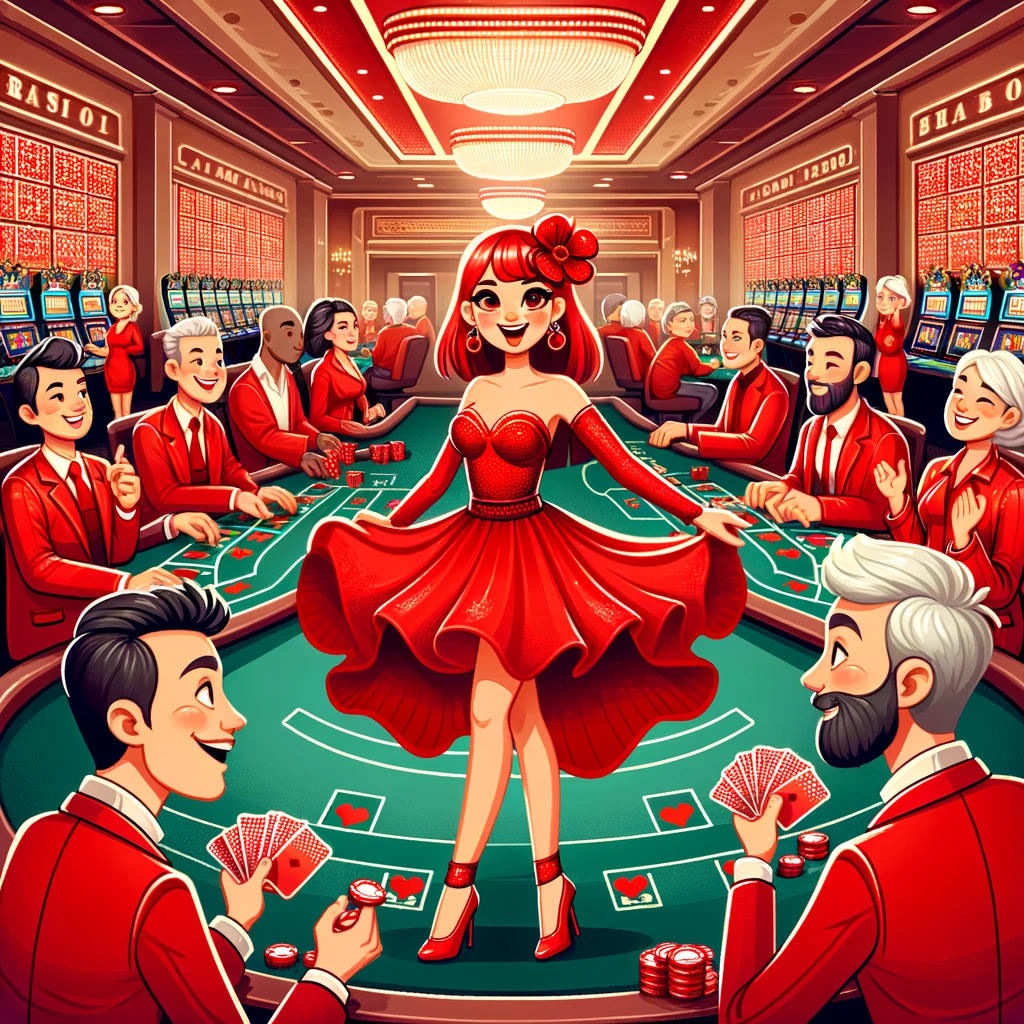 Wearing Red for Prosperity: A Global Gambling Ritual