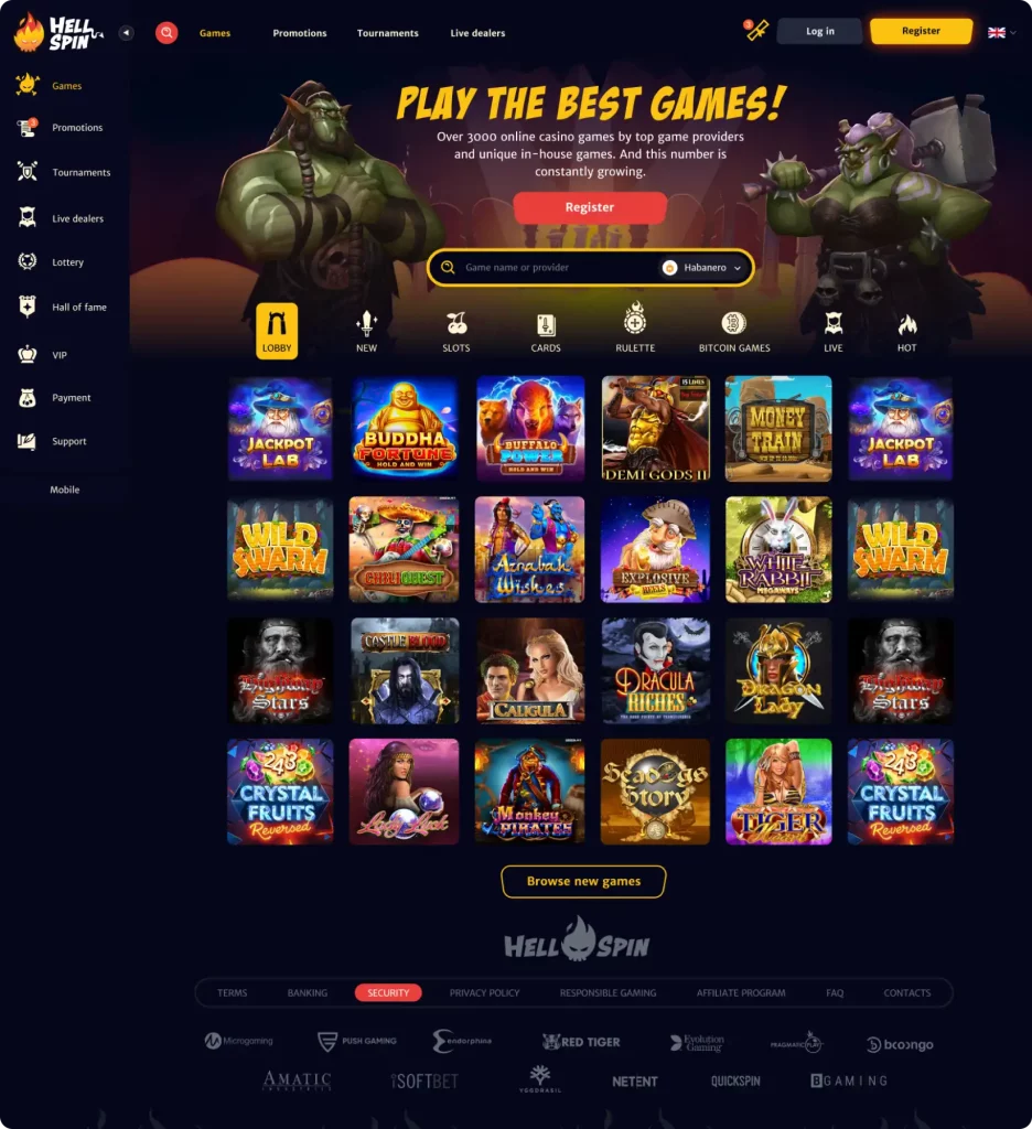 Hellspin Casino Overview